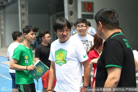 谢峰在国安俱乐部