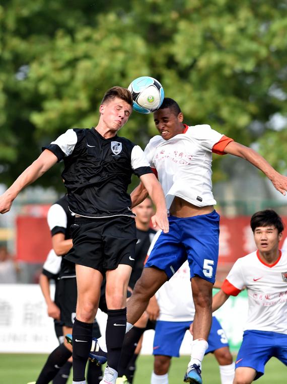 巴西体育去年征战潍坊杯画面