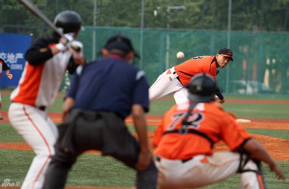 北京猛虎击出两支本垒打（周超/摄）