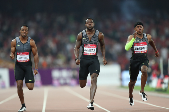 加特林夺美国预选赛200m冠军直通里约_跑步频道_新浪竞技风暴_新浪网