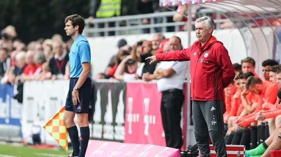 安切洛蒂完成拜仁首秀