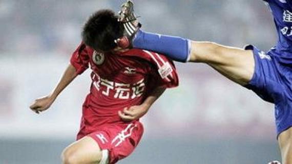 中国足坛严重受伤盘点