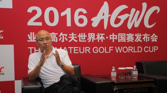 鹰皇商务科技集团有限公司副总裁,湖南体运通总经理蔡曙接受媒体专访