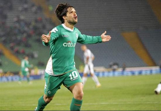 不莱梅时期的迭戈非常出彩