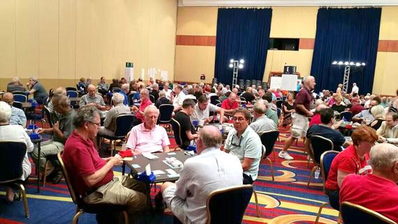 当地时间7月26日,正在美国华盛顿举行的2016年北美夏季桥牌大赛wa