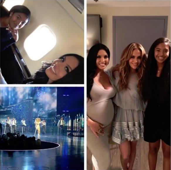 瓦妮莎合影珍妮弗-洛佩斯