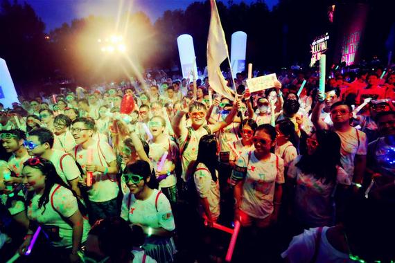 2016北京现代领动ILLUMI RUN炫彩夜跑