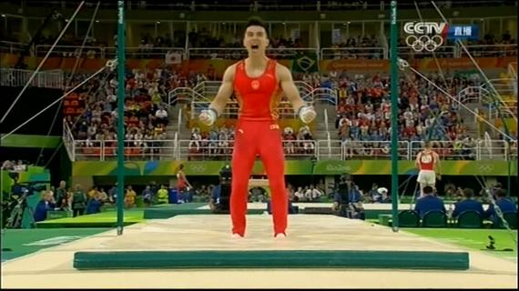 林超攀完美落地