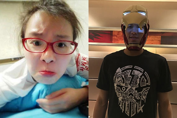 两位网红之间惺惺相惜？