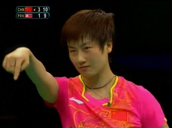 丁宁擦边球绝杀金颂伊