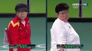 张婧婧同对手打平