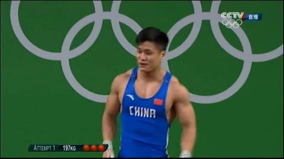 吕小军197kg挺举失败