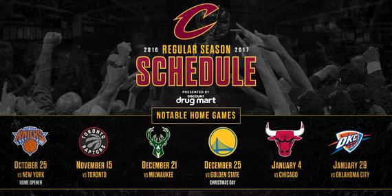 骑士公布新赛季赛程