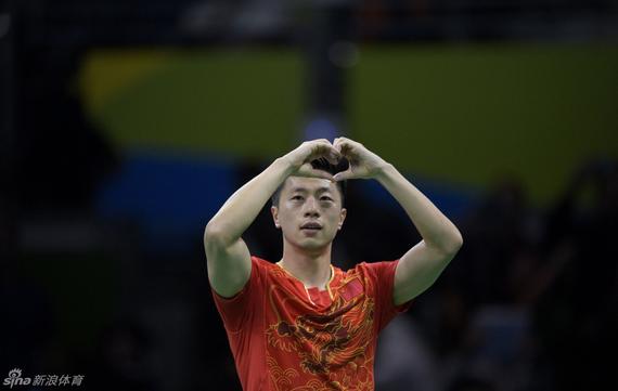 马龙摘得男单金牌