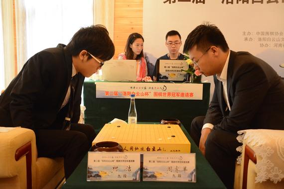 焦点战柯洁胜周睿羊