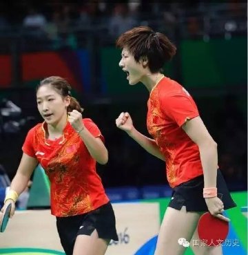中国在乒乓球上处于统治地位