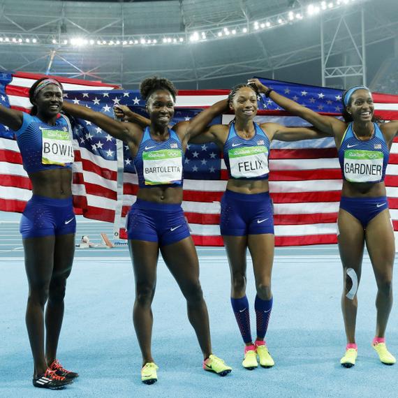 美国女子接力队