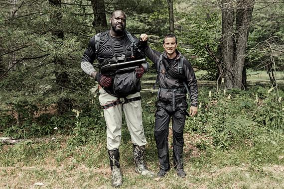 奥胖参加贝爷节目