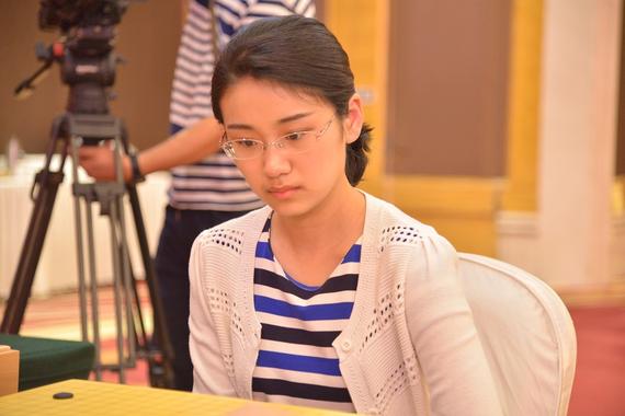 於之莹在比赛中