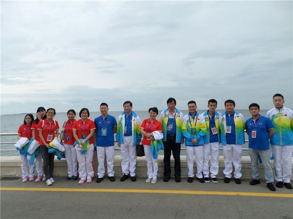 中国国象男女队合影