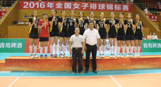 上海女排夺冠