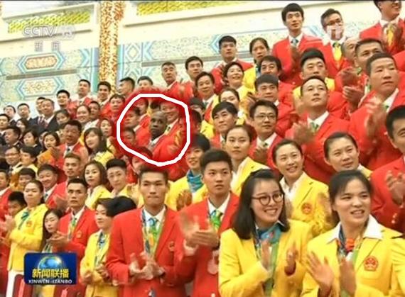 中国拳击队的外籍教练美国人肖恩-乔治