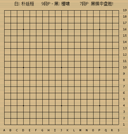 动图棋谱-檀啸执黑中盘胜朴廷桓