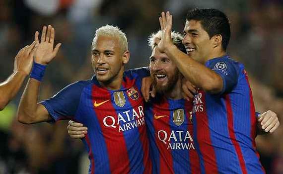 巴萨7-0大胜凯尔特人