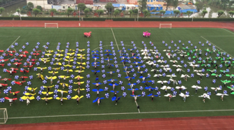 大型团排舞表演