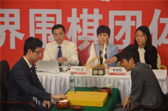 一力辽半目险胜李世石