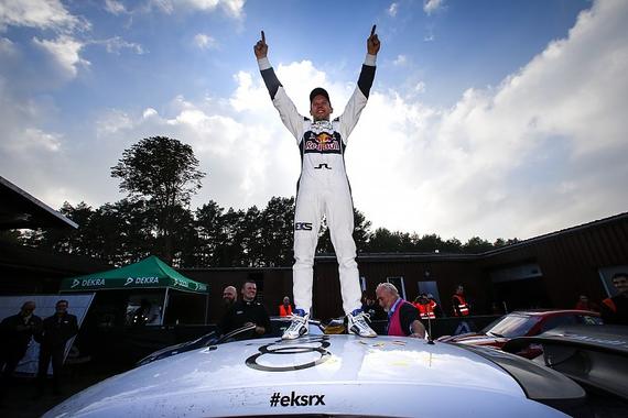 瑞典车手埃克斯特罗姆(EKS车队)成功锁定WRX世界冠军