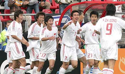 2005年世青赛上的国青