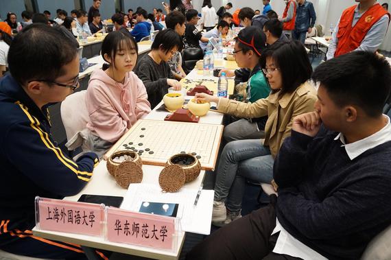 第4届上海大学生联赛双人赛一幕