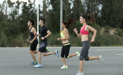 越来越多的人开始跑步