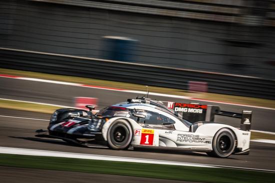 马克·韦伯所在的1号保时捷车队夺得LMP1组别的杆位（图片来源：WEC官网）