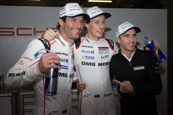 马克·韦伯所在的1号保时捷车队夺得LMP1组别的杆位（图片来源：WEC官网）