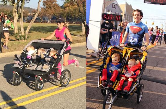 两家人的赛道瞬间