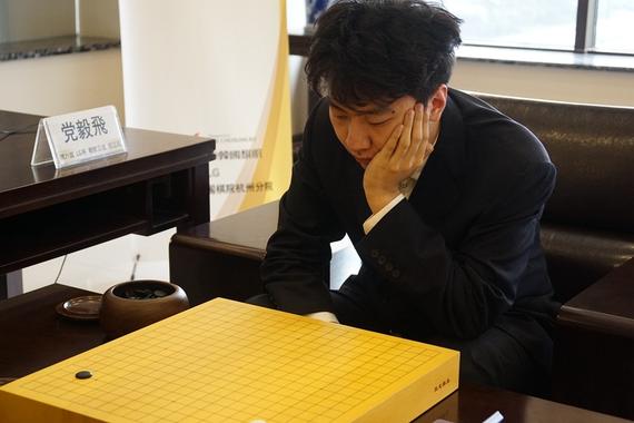 党毅飞在比赛中