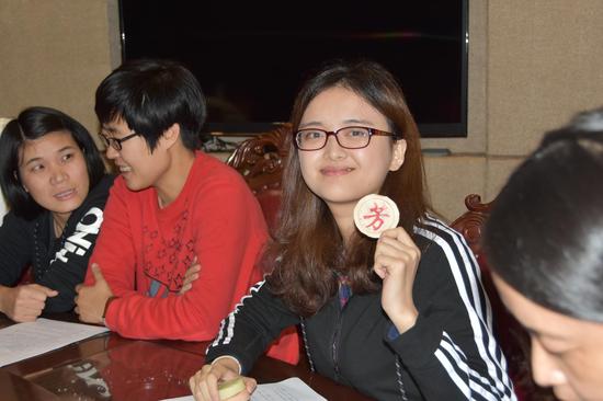 象棋女子第一人唐丹抽签