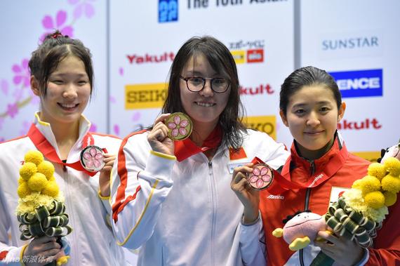 傅园慧亚锦赛获得金牌