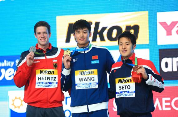 汪顺200混为中国夺首金