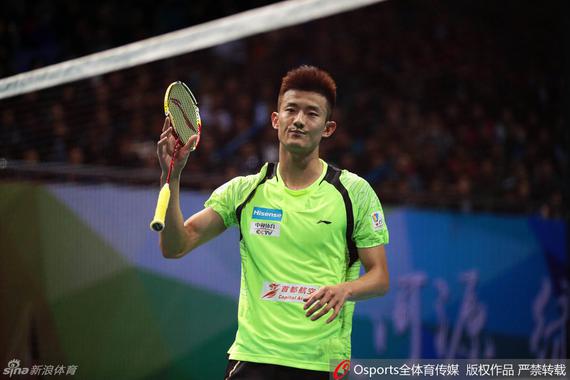 林丹今天真的非常想赢！