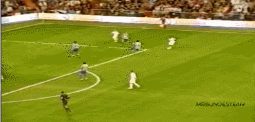 在皇马一度拿出了大腿级的表现