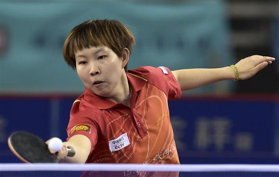 朱雨玲本赛季乒超拼尽全力