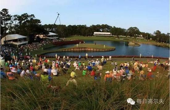 TPC锯齿草球场17号洞