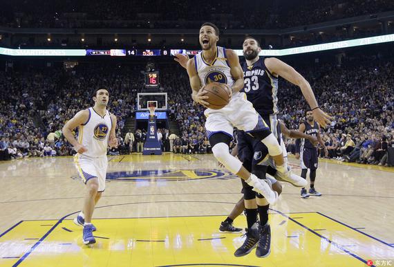 勇士遭灰熊逆转