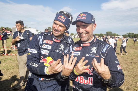 彼得汉塞尔与德普雷庆祝