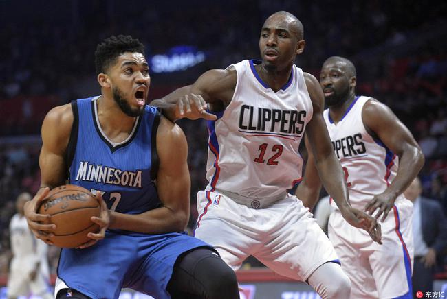 森林狼终结了快船的7连胜