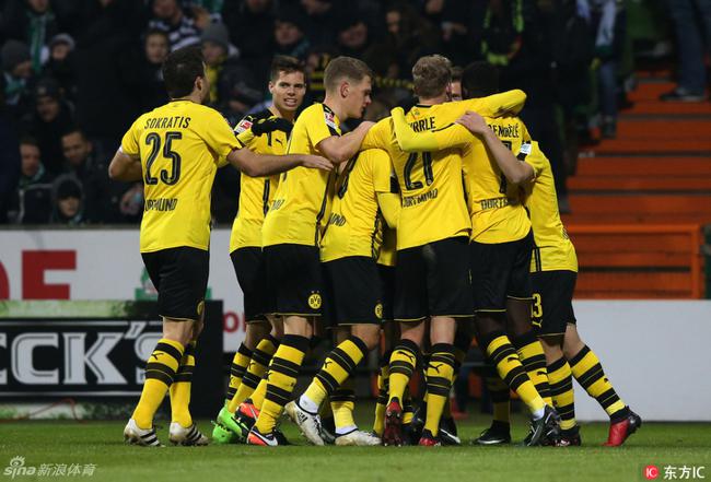 多特蒙德堪称青年近卫军