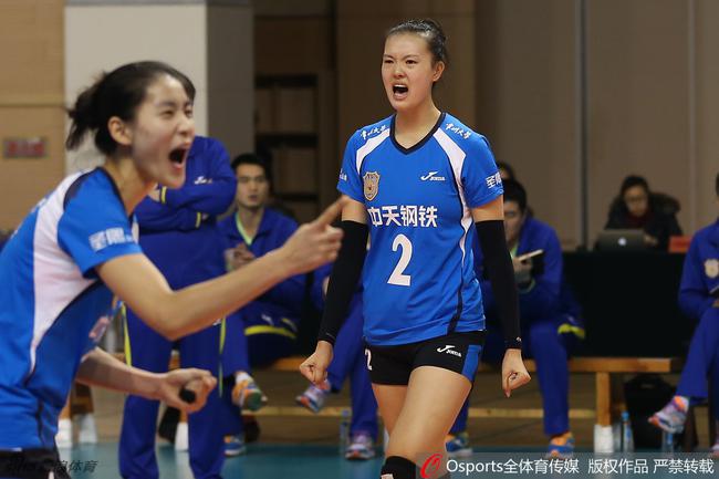 张常宁已成为江苏女排攻防核心